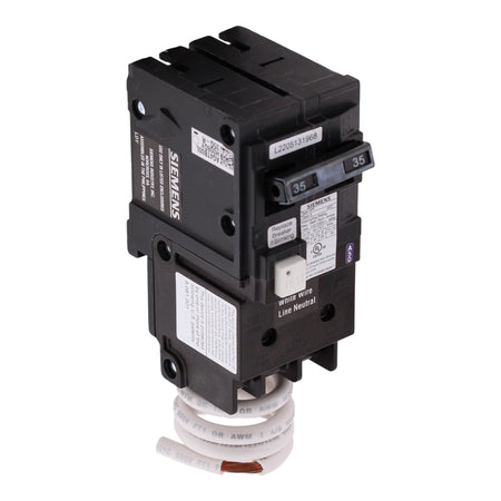 Siemens QPF, QF235A, 35A, 2P, 120/240V, GFCI, Pigtail Neutral, Circuit Breaker