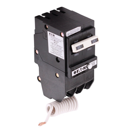 Eaton BR, BRN225GF, 25A, 2P, 120/240V, GFCI, Pigtail Neutral, Circuit Breaker