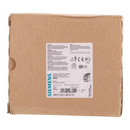 Siemens SIRIUS 3RV1031-4FA10 28-40A 3P 690V Motor Protection Circuit Breaker - Image 2