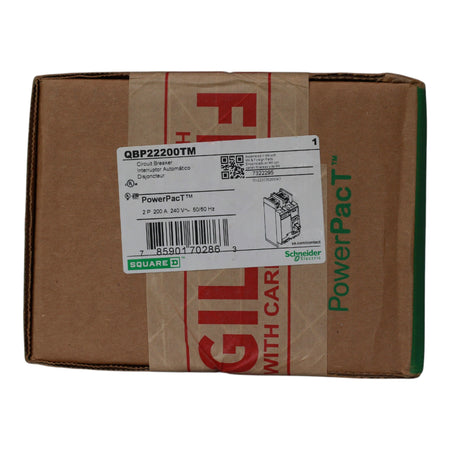 Square D PowerPacT QBP22200TM 200A 2P 240V Thermal-Magnetic Circuit Breaker - Image 2