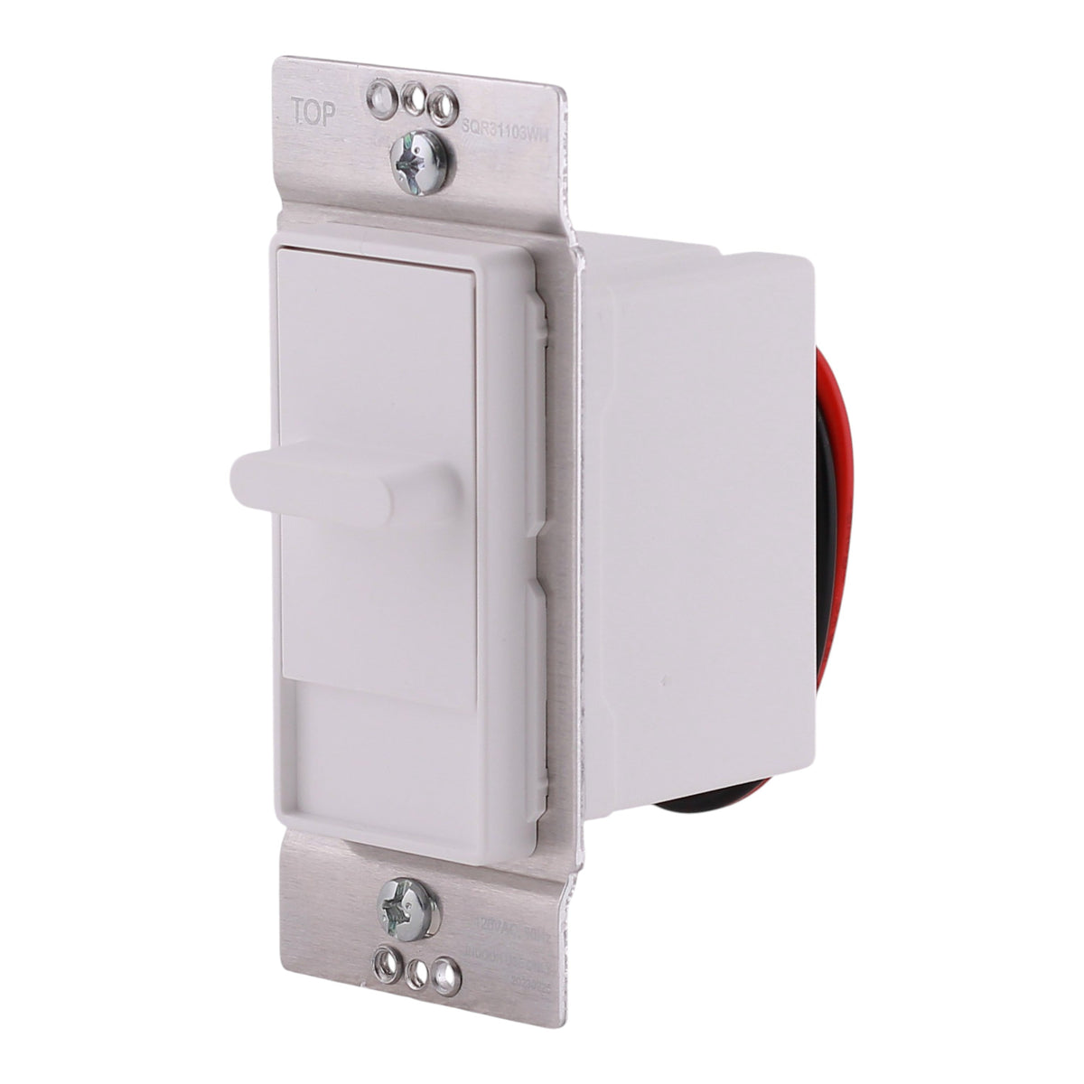 Square D X Series, SQR31103WH, 2.5A, 1P, 120V, 3-Speed Slide Fan Controller, Matte White - Image 2