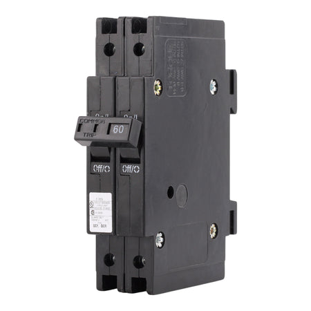 Eaton Quicklag QCF2060 60A 2P 120/240V Thermal-Magnetic Cable-In/Cable-Out Circuit Breaker - Image 2