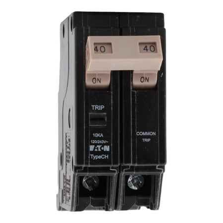 Eaton CH CHF240 40A 2P 120/240V Thermal-Magnetic Circuit Breaker - Image 2