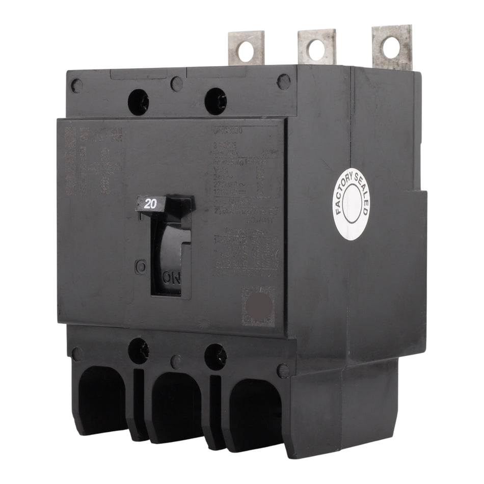 Eaton Series C GHB3020 20A 3P 480Y/277V Thermal-Magnetic Circuit Breaker - Image 2