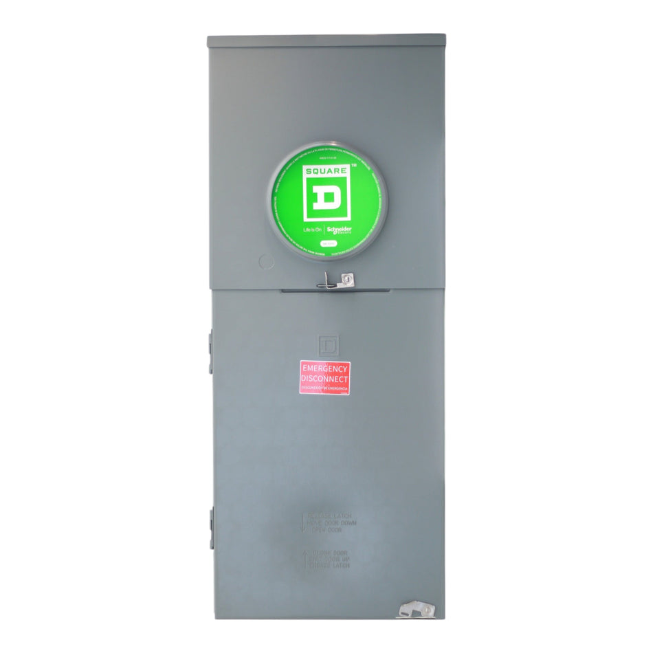Square D Homeline RC816F200C 200A Ringless Meter Main CSED - Image 2