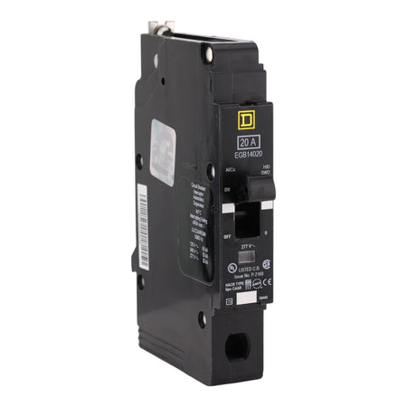 Square D, EGB14020, 20A, 1P, 277V, Bolt-On, Circuit Breaker