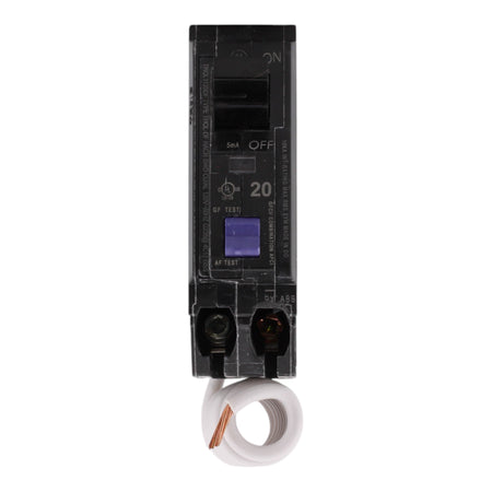 GE THQL1120DF 20 Amps 120 Volts Single Pole Dual Function AFCI/GFCI Circuit Breaker with Pigtail - Image 2