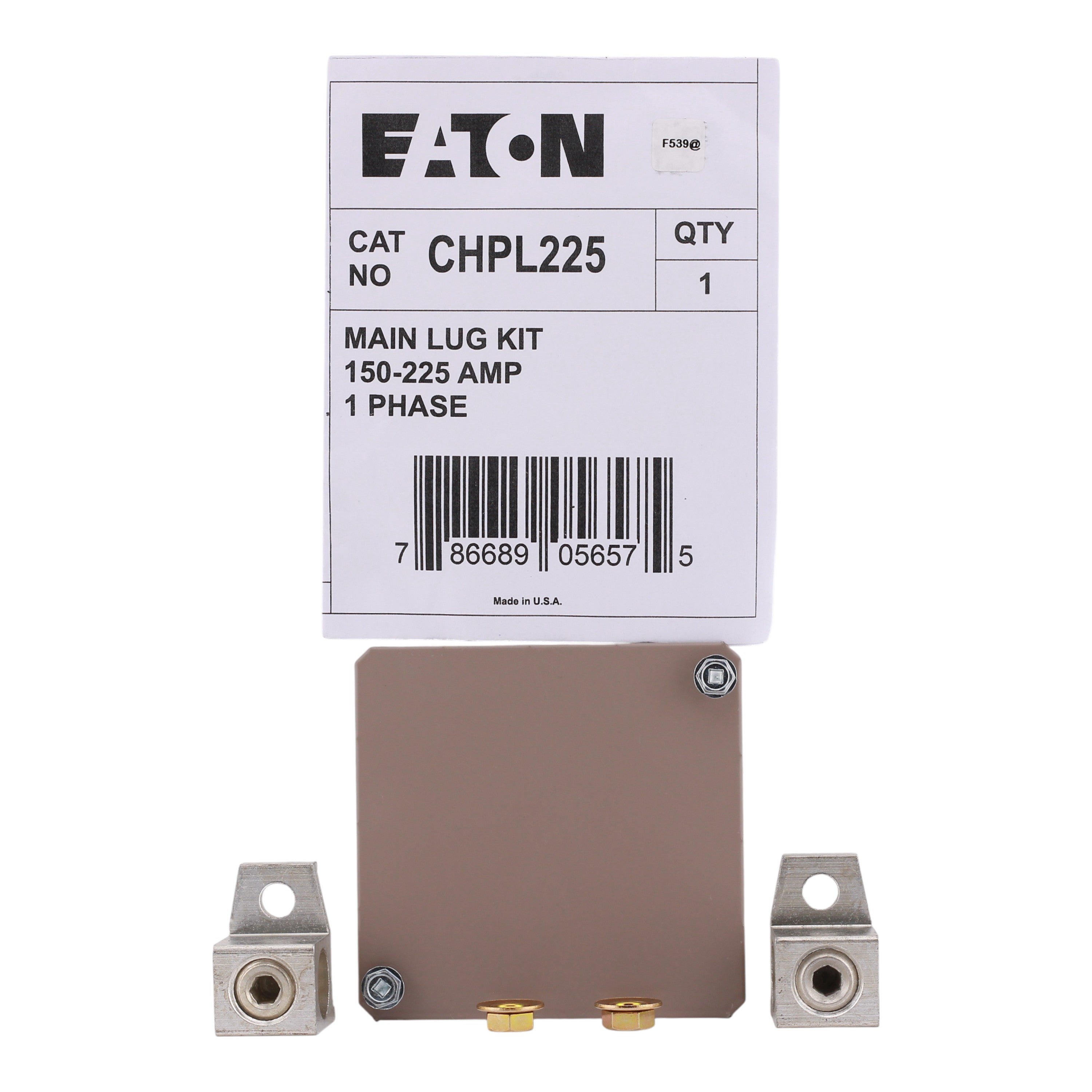 Eaton CH, CHPL225, 225A, Main Lug Kit, CH PON Loadcenters, Accessory