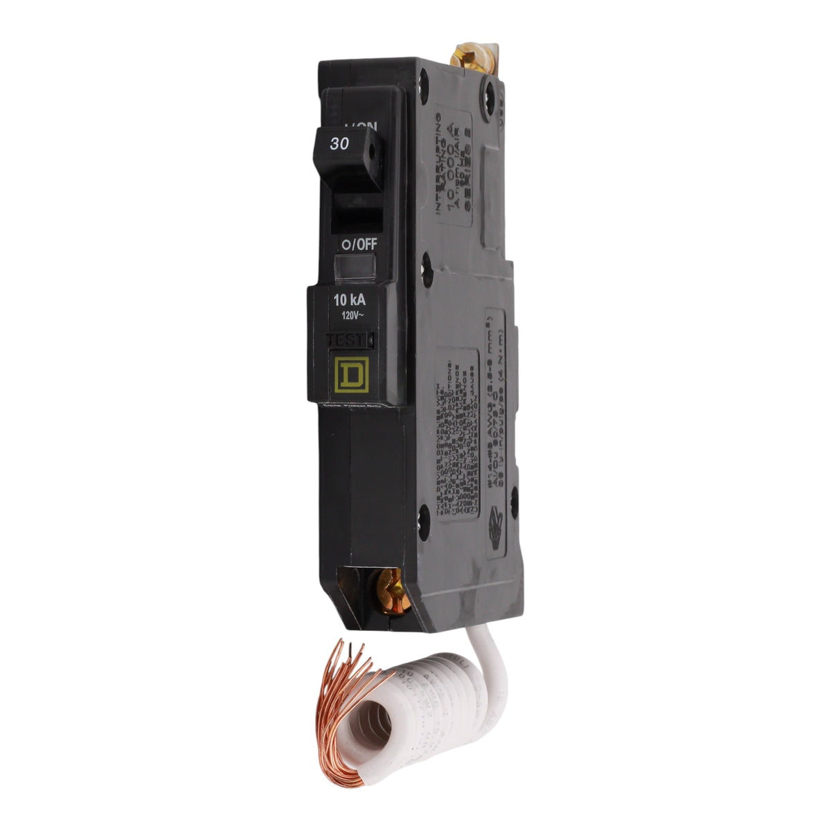 Square D QO QOB130EPD 30A 1P 120V GFCI Bolt-On Circuit Breaker - Image 2