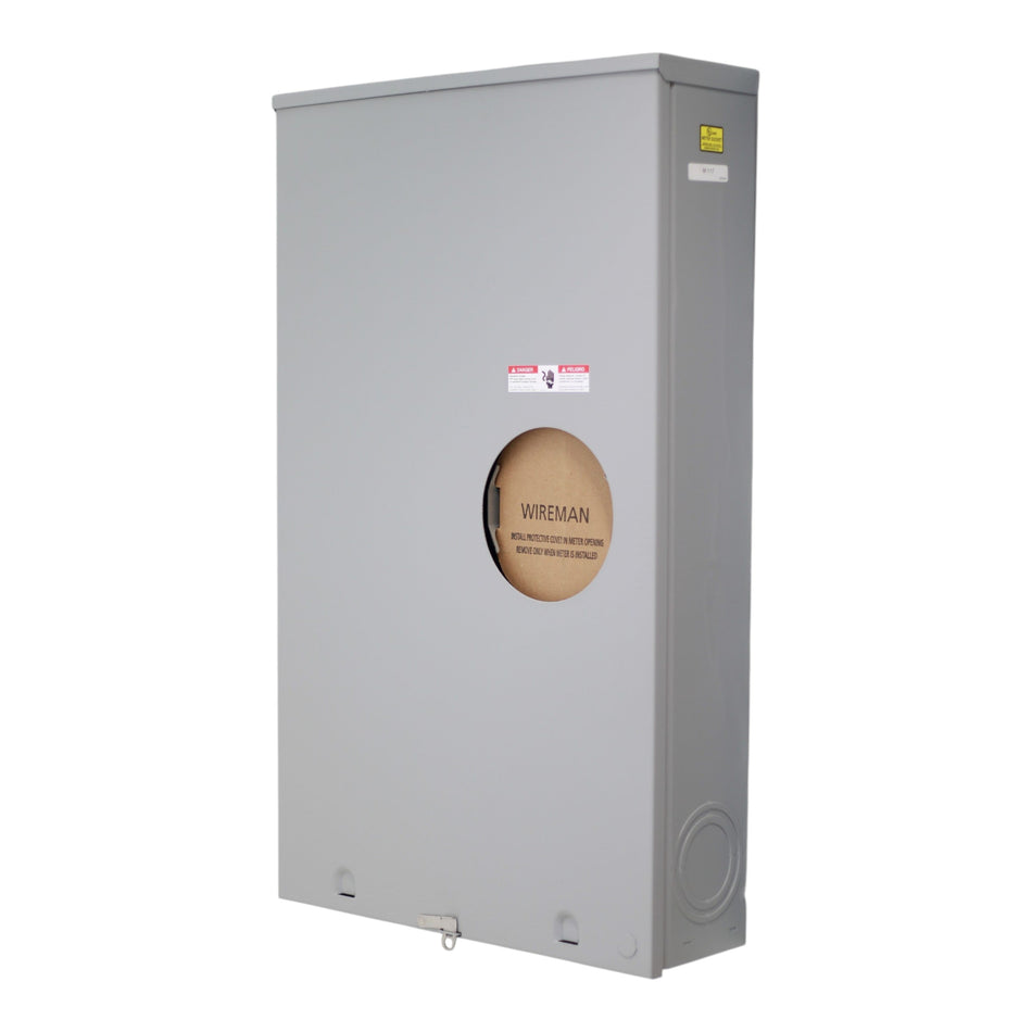 Siemens TALON, 48707-02, 320A, 3PH, 600V, Ringless, Lever Bypass, Meter Socket - Image 2