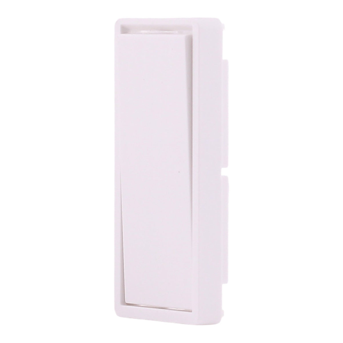 Square D X Series, SQR16100WH, Rocker Cover Plate, Snap-On, Matte White. - Image 2