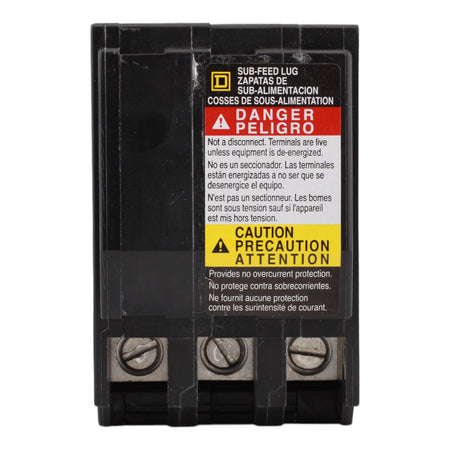Square D QO3125SL, 125A, 240V, 3-Pole Lug Kit - Image 2