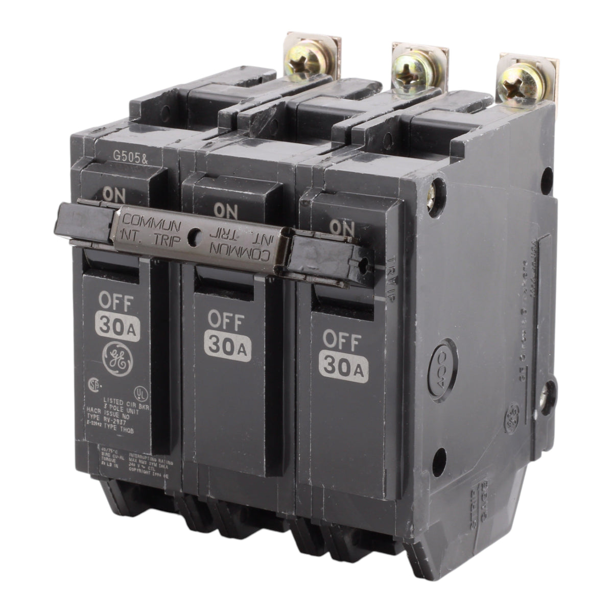 ABB Q-Line THQB32030 30A 3P 240V Bolt-On Circuit Breaker - Image 2