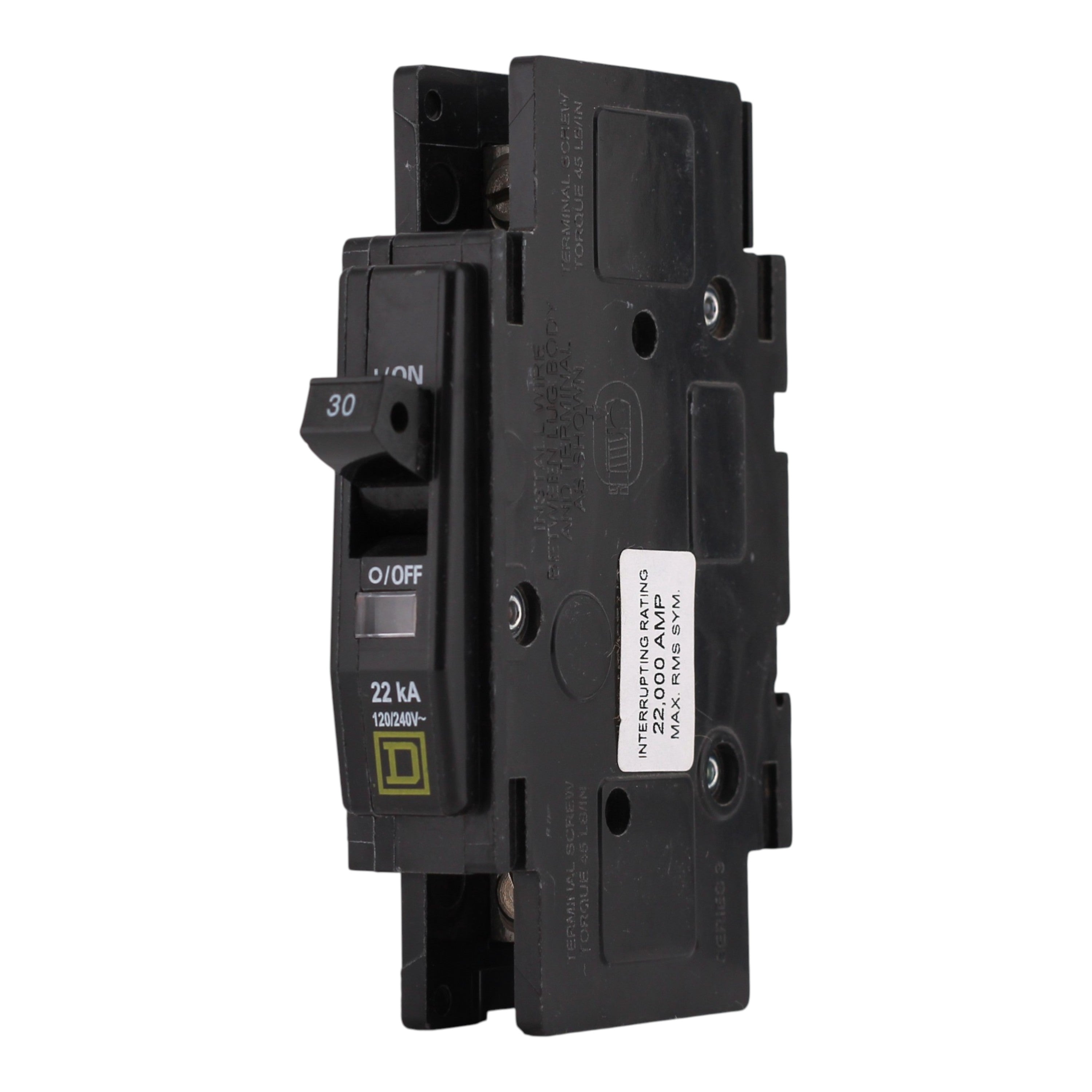 Square D QOU, QOU130VH, 30A, 1P, 120/240V, Unit Mount, Circuit Breaker - Image 2