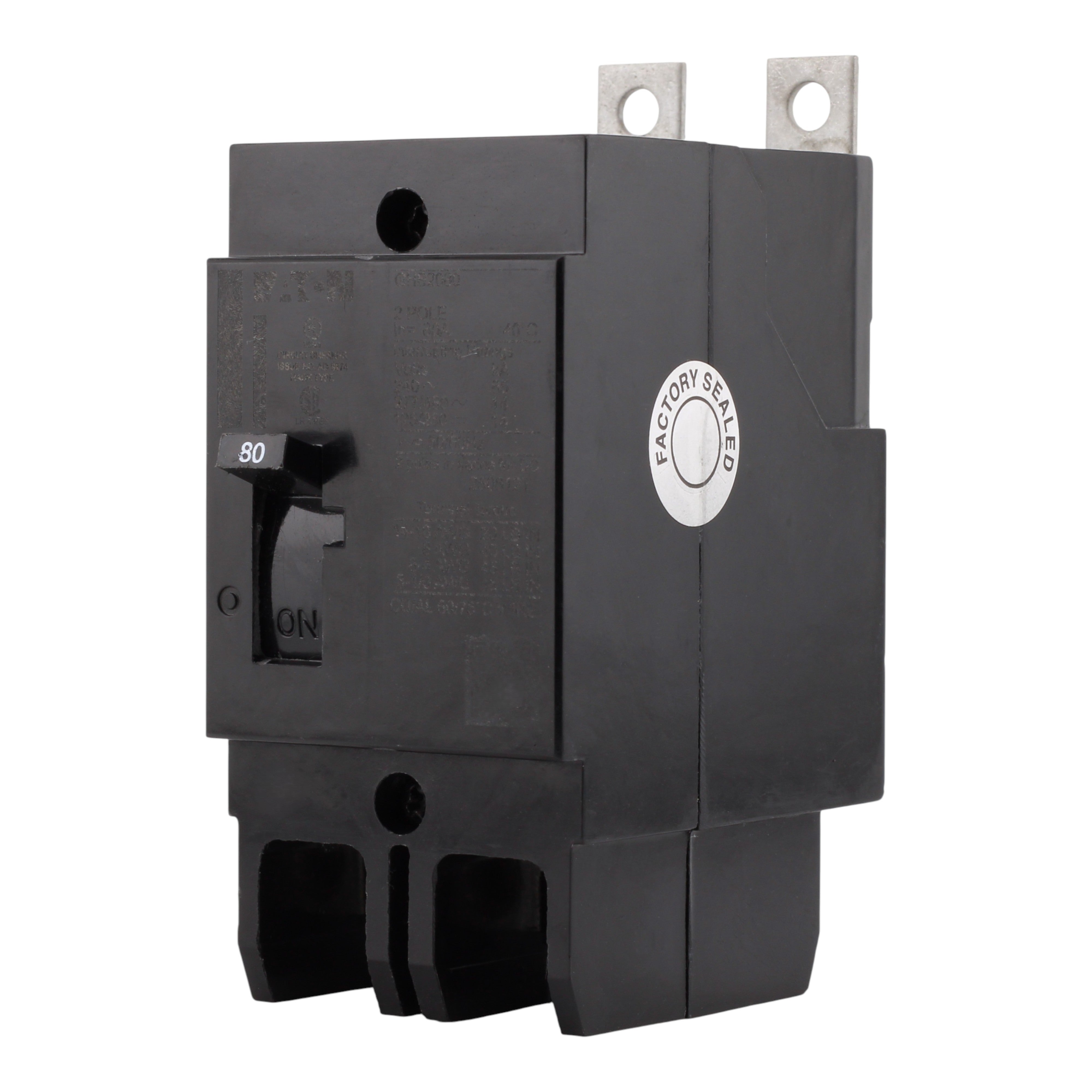 Eaton Series C GHB2080 80A 2P 480Y/277V Fixed Thermal/Magnetic Molded Case Circuit Breaker - Image 2