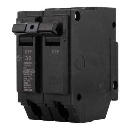 GE Q Line THHQL2130 30A 2P 120/240V 22K Plug-In Circuit Breaker - Image 2