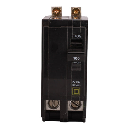 Square D QO QOB2100VH 100A 2P 120/240V Circuit Breaker - Image 2