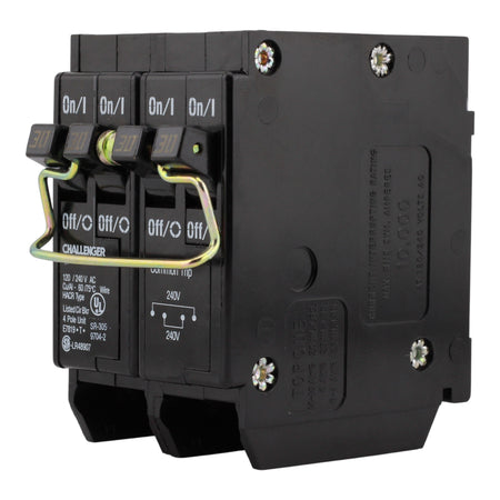 Challenger A3030CT 30/30A 4P 120/240V  Quad Circuit Breaker - Image 3