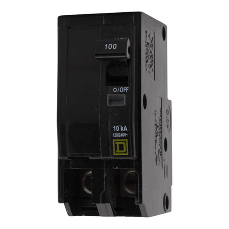 Square D QO2100C 100 Amps 120/240 Volts Two-Pole Standard Circuit Breaker Plug-In for QO Panels - Image 3