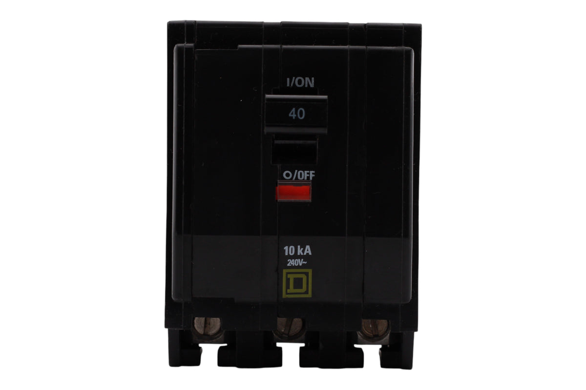 Square D QO QO340 40A, 3P, 120/240V, Thermal Magnetic, Circuit Breaker - Image 9