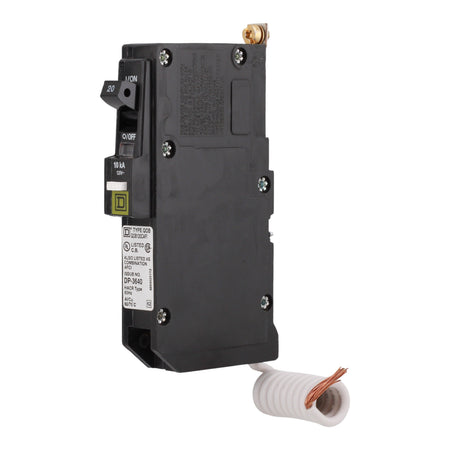 Square D QO QOB120CAFI 20A 1P 120V AFCI Pigtail Neutral Circuit Breaker - Image 2