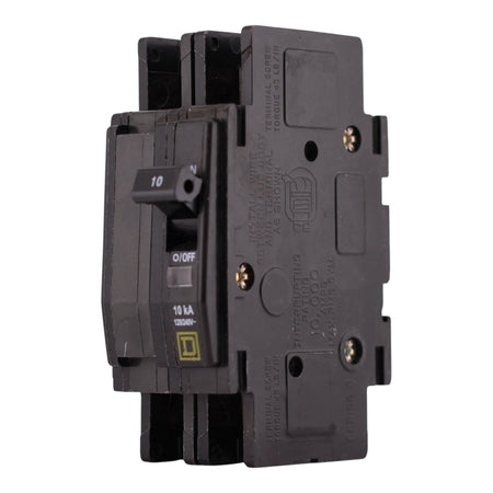Square D QOU, QOU210, 10A, 2P, 120/240VAC, Unit Mount, Miniature Circuit Breaker - Image 2