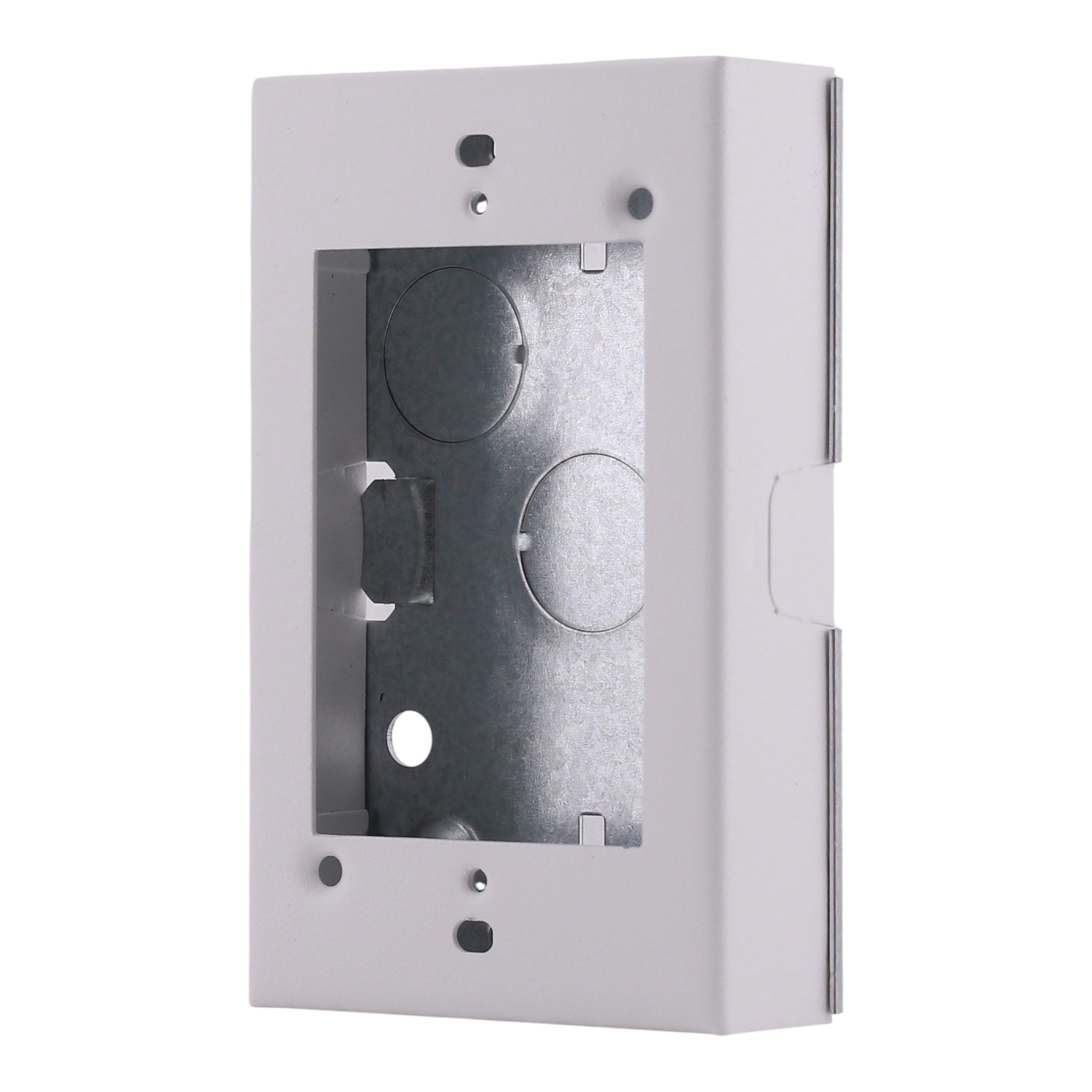 Wiremold, 500/700 Series, 5748SWH, 1-Gang, Shallow, Steel, Raceway Device Box, White - Image 2