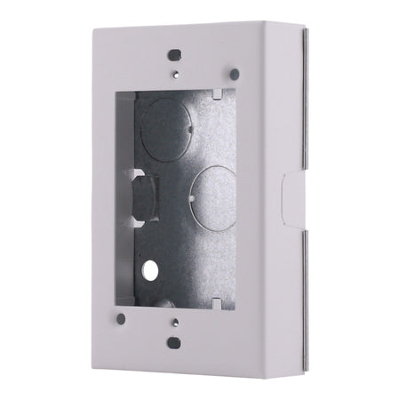 Wiremold, 500/700 Series, 5748SWH, 1-Gang, Shallow, Steel, Raceway Device Box, White - Image 2