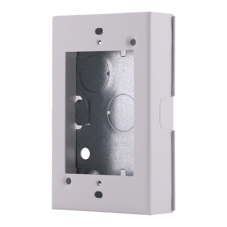 Wiremold, 500/700 Series, 5748SWH, 1-Gang, Shallow, Steel, Raceway Device Box, White - Image 2