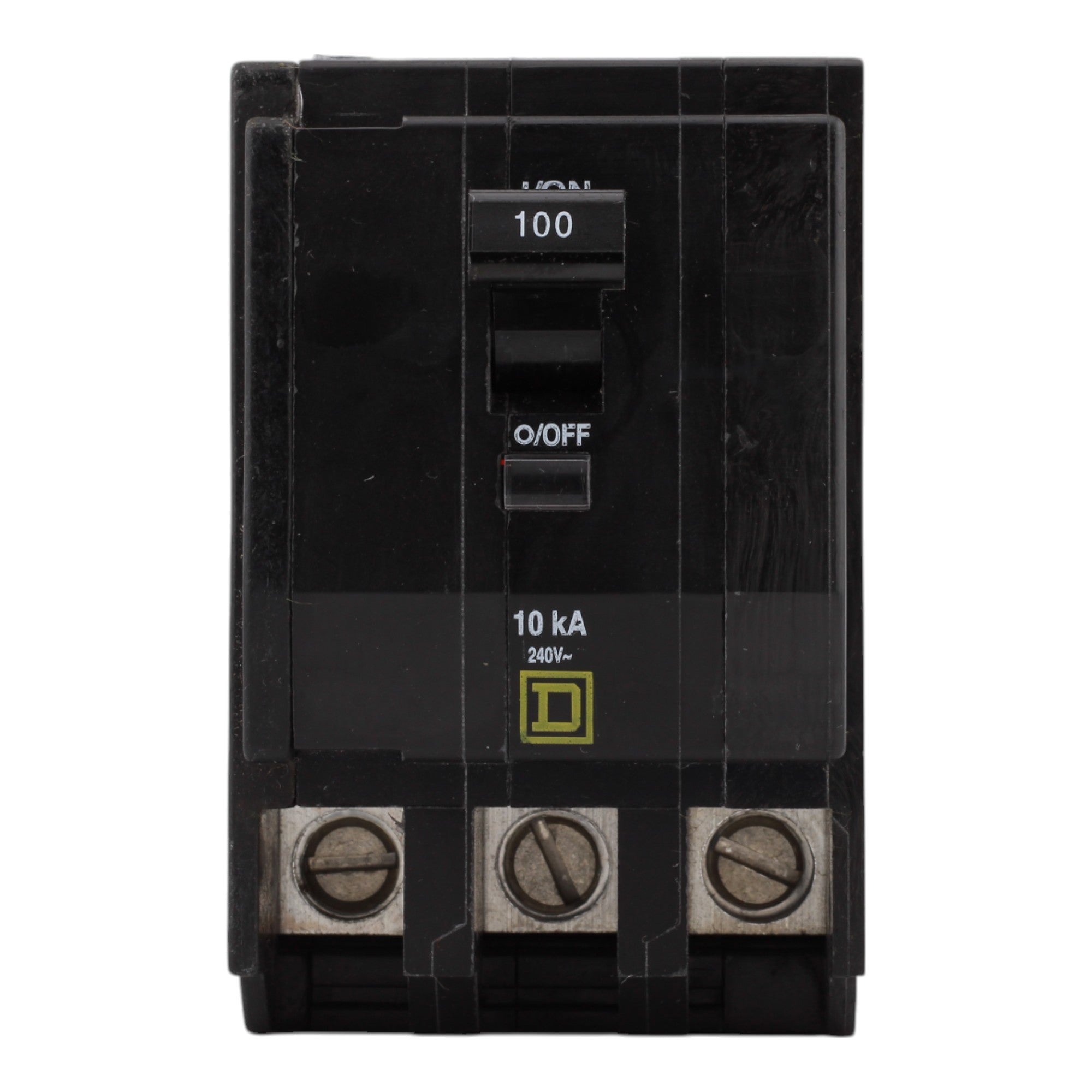 Square D QO3100, 100 Amps, 120/240 Volts, Triple Pole, Miniature Circuit Breaker, Standard Trip, Plug-In Mount, for QO Panels - Image 2