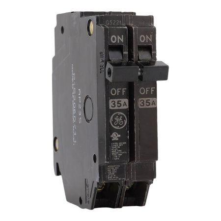 GE THQP235 35A 2P 120/240V Q-Line Thin Plug-In Circuit Breaker
