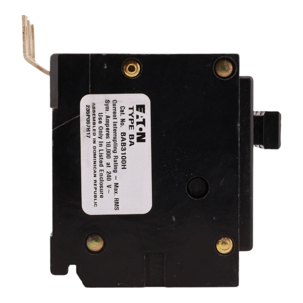 Eaton BAB3100H 100A 3P 240V Bolt-On Circuit Breaker - Image 2