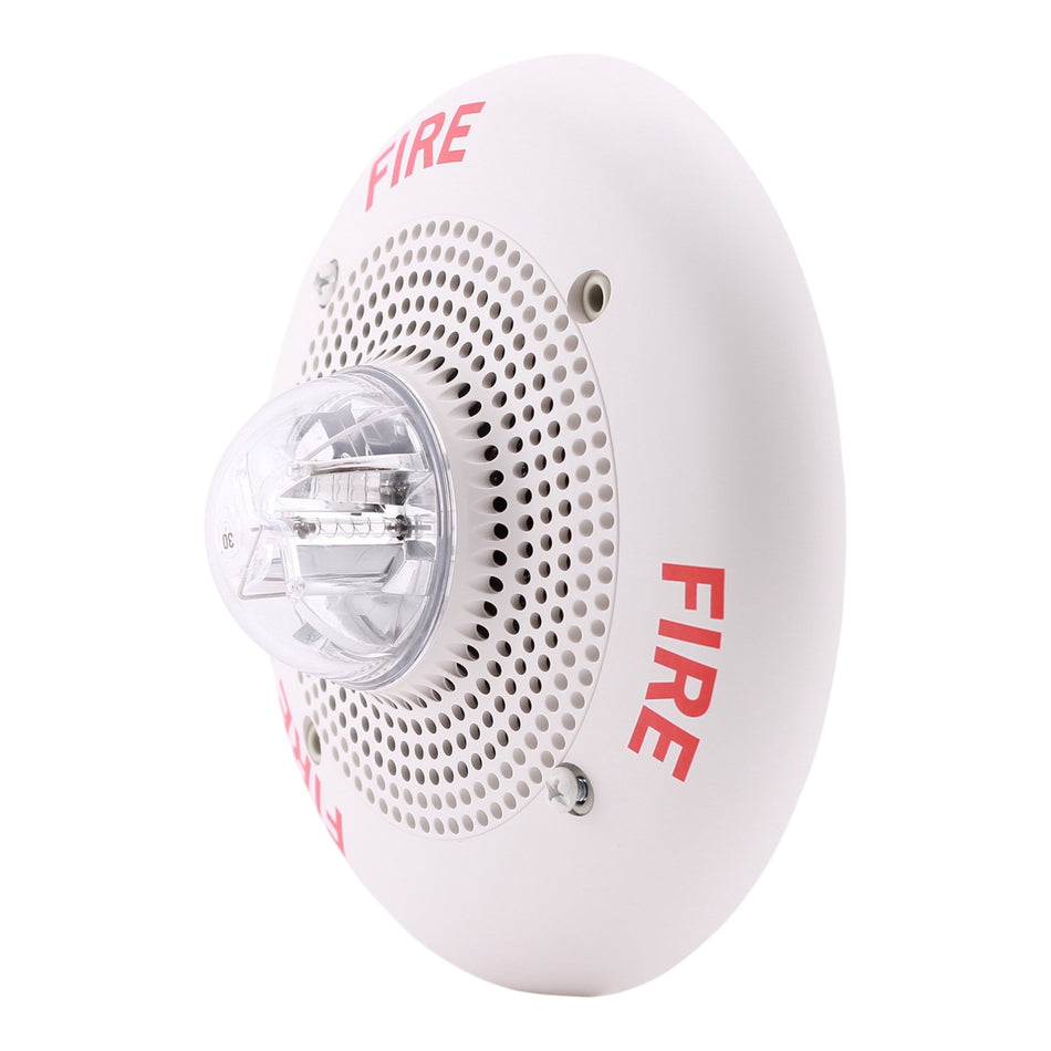 System Sensor SpectrAlert, SP2C2430, 24V, 30cd, Ceiling Mount, Speaker/Strobe, White - Image 2