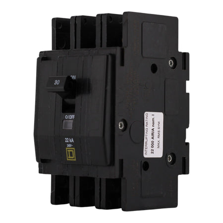 Square D QOU, QOU330VH, 30A, 3P, 240V, Unit Mount, Circuit Breaker - Image 2