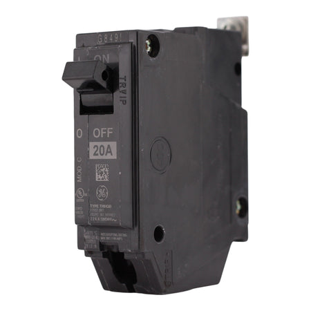 GE Q-Line, THHQB1120, 20A, 1P, 120/240V, Thermal Magnetic, Bolt-On, Circuit Breaker - Image 2