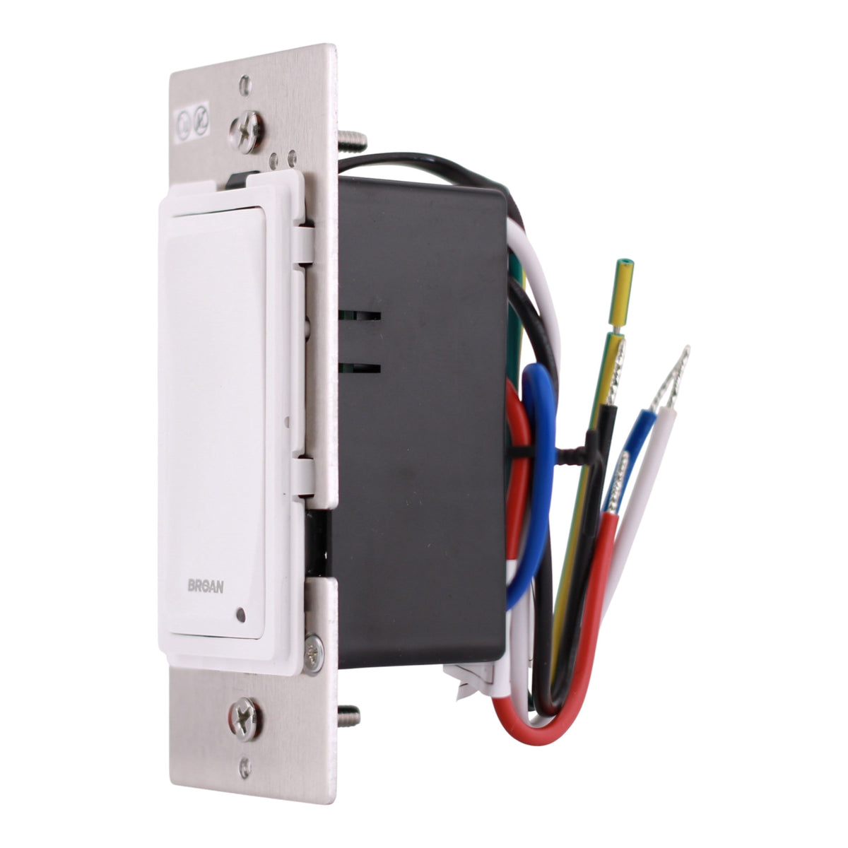 Broan-NuTone, DT100W, Delay-Off Timer, Wall Control, White, 120V, Single-Gang - Image 2