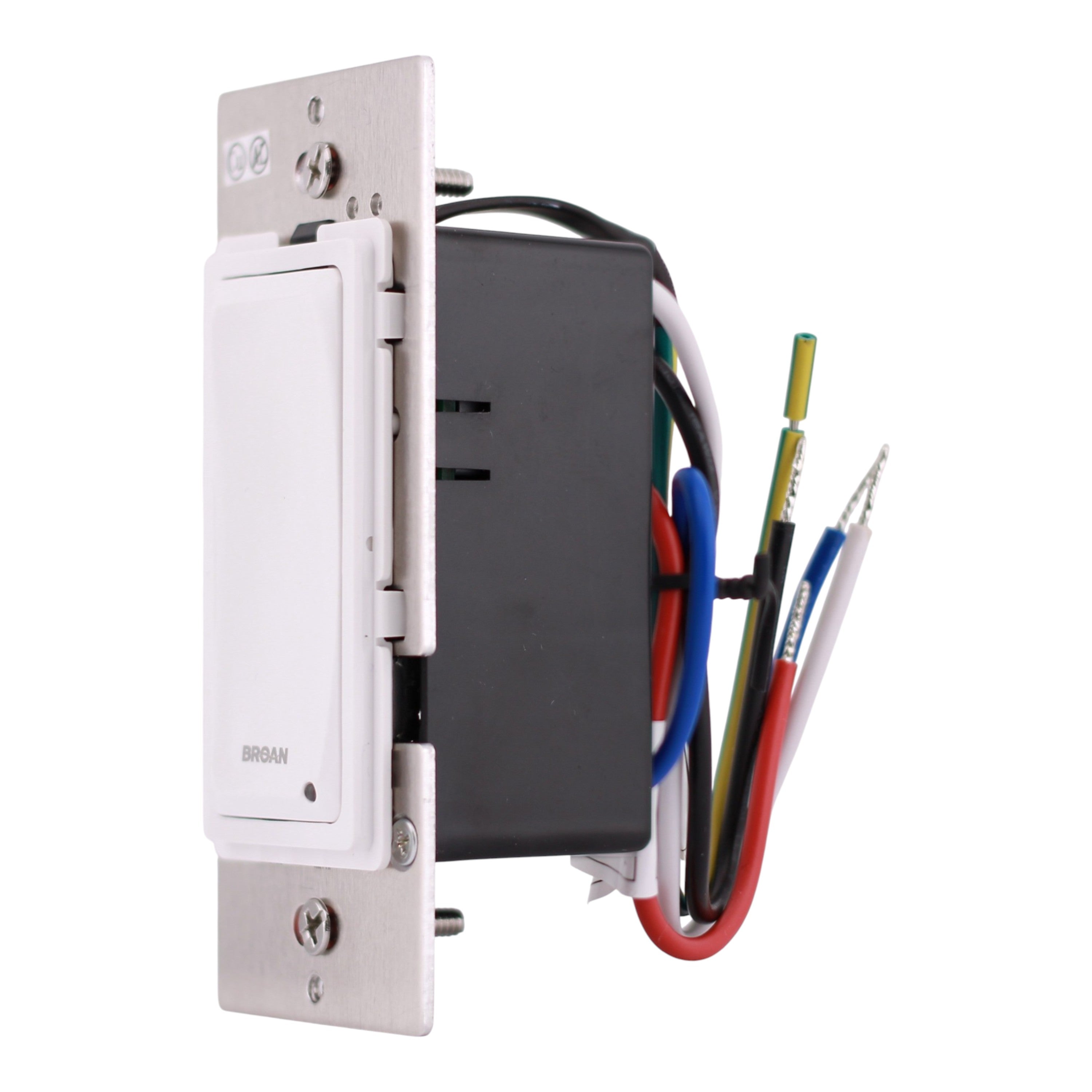 Broan-NuTone, DT100W, Delay-Off Timer, Wall Control, White, 120V, Single-Gang - Image 2