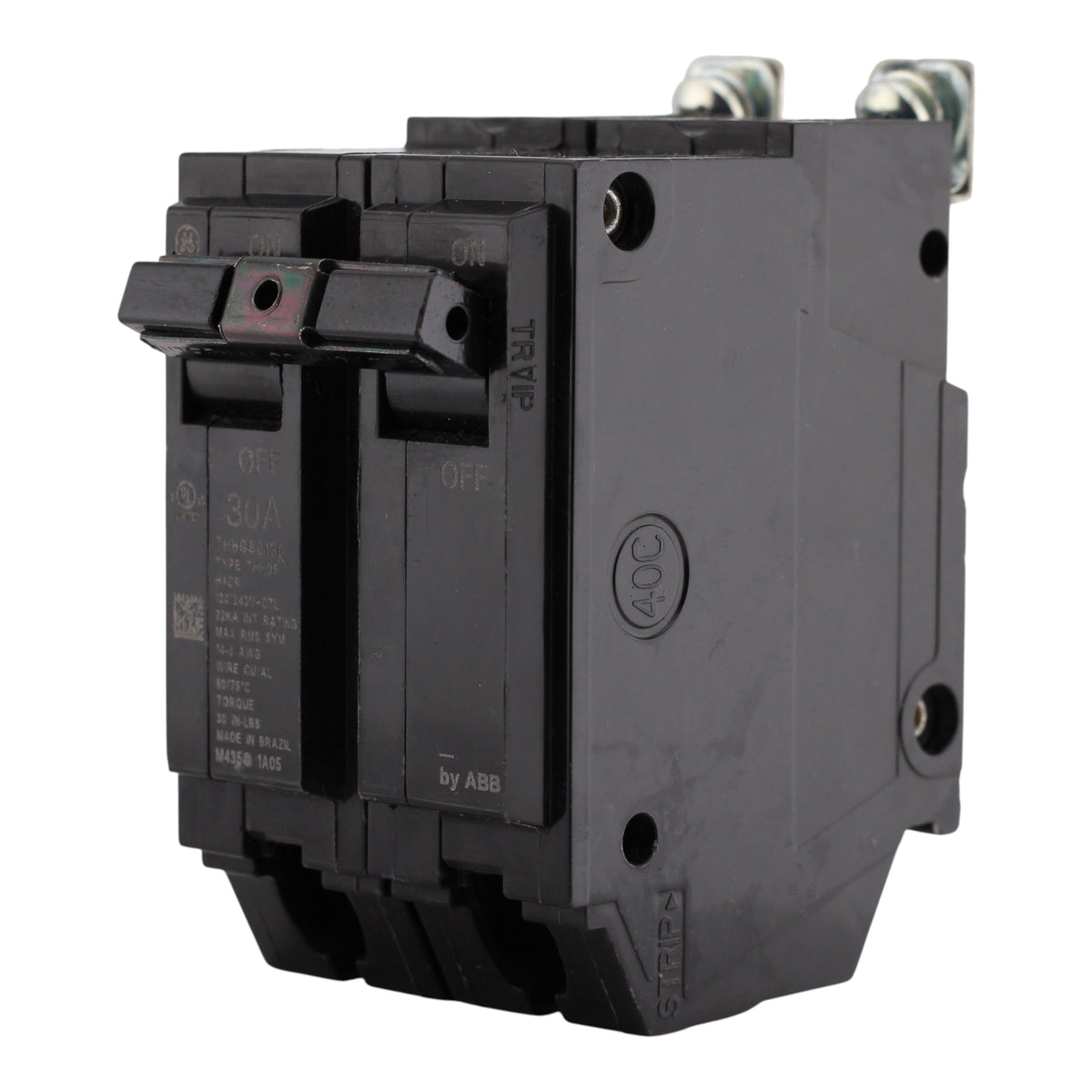 ABB Q-Line, THHQB2130, 30A, 2P, 120/240V, Bolt-On, Circuit Breaker - Image 2