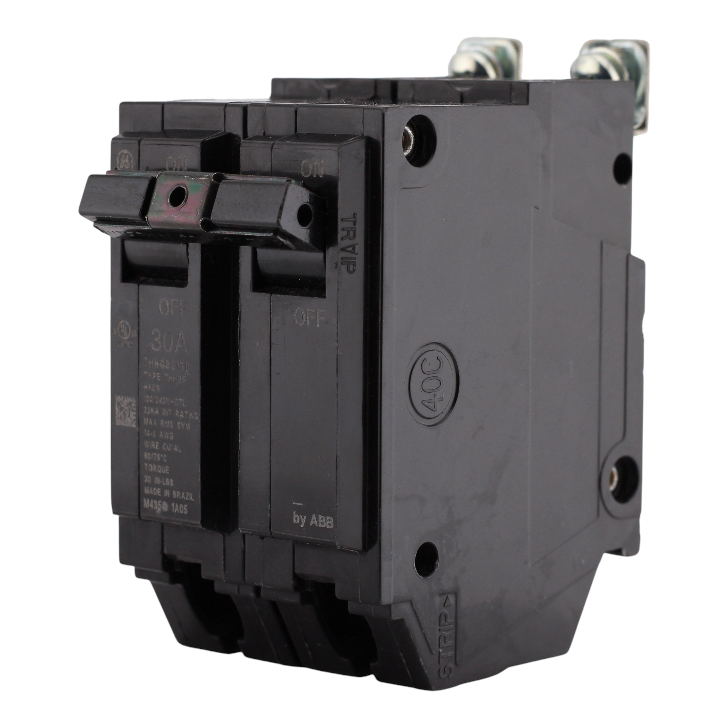 ABB Q-Line, THHQB2130, 30A, 2P, 120/240V, Bolt-On, Circuit Breaker - Image 2
