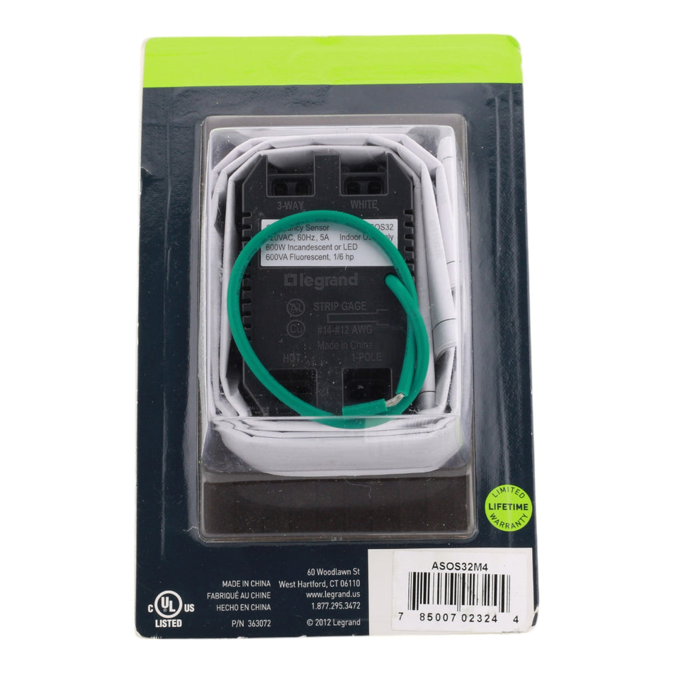 Legrand adorne ASOS32M4 Motion Sensor Switch Magnesium - Image 2
