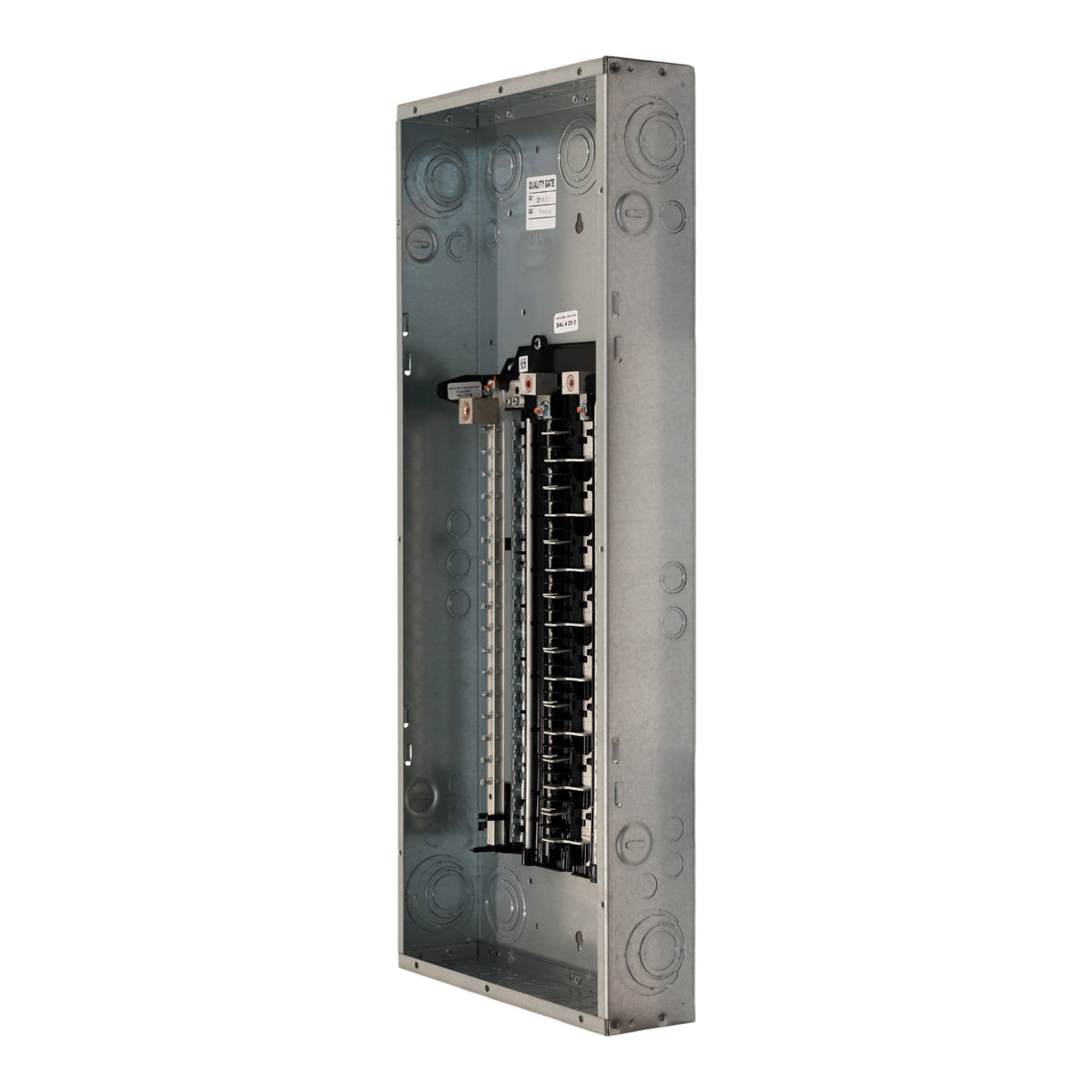 GE PowerMark PRO PLM3220C 200A 32-Space Plug-On Neutral Main Lug Convertible Load Center - Image 2