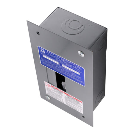 Square D Homeline, HOM24L70FCP, 70A, 2-Space, 4-Circuit, 120/240V, Fixed Main Lugs, NEMA 1, Load Center - Image 2