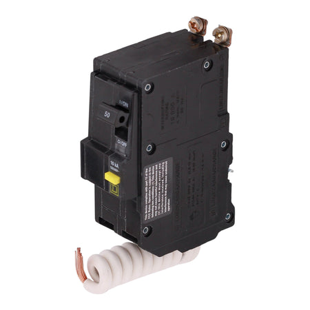 Square D QO, QOB250GFI, 50A, 2P, 120/240V, GFCI, Pigtail Neutral, Circuit Breaker - Image 2