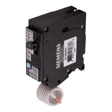 Siemens QFGA2, Q120DFH, 20A, 1P, 120V, Dual Function AFCI/GFCI, Pigtail Neutral, Circuit Breaker - Image 2