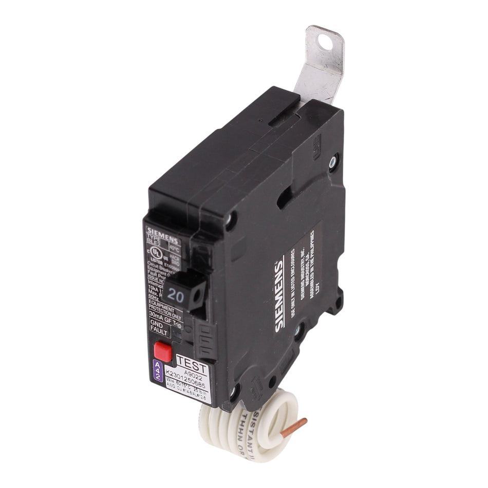 Siemens BLE2, BE120, 20A, 1P, 120V, GFCI, Bolt-On, Circuit Breaker - Image 2