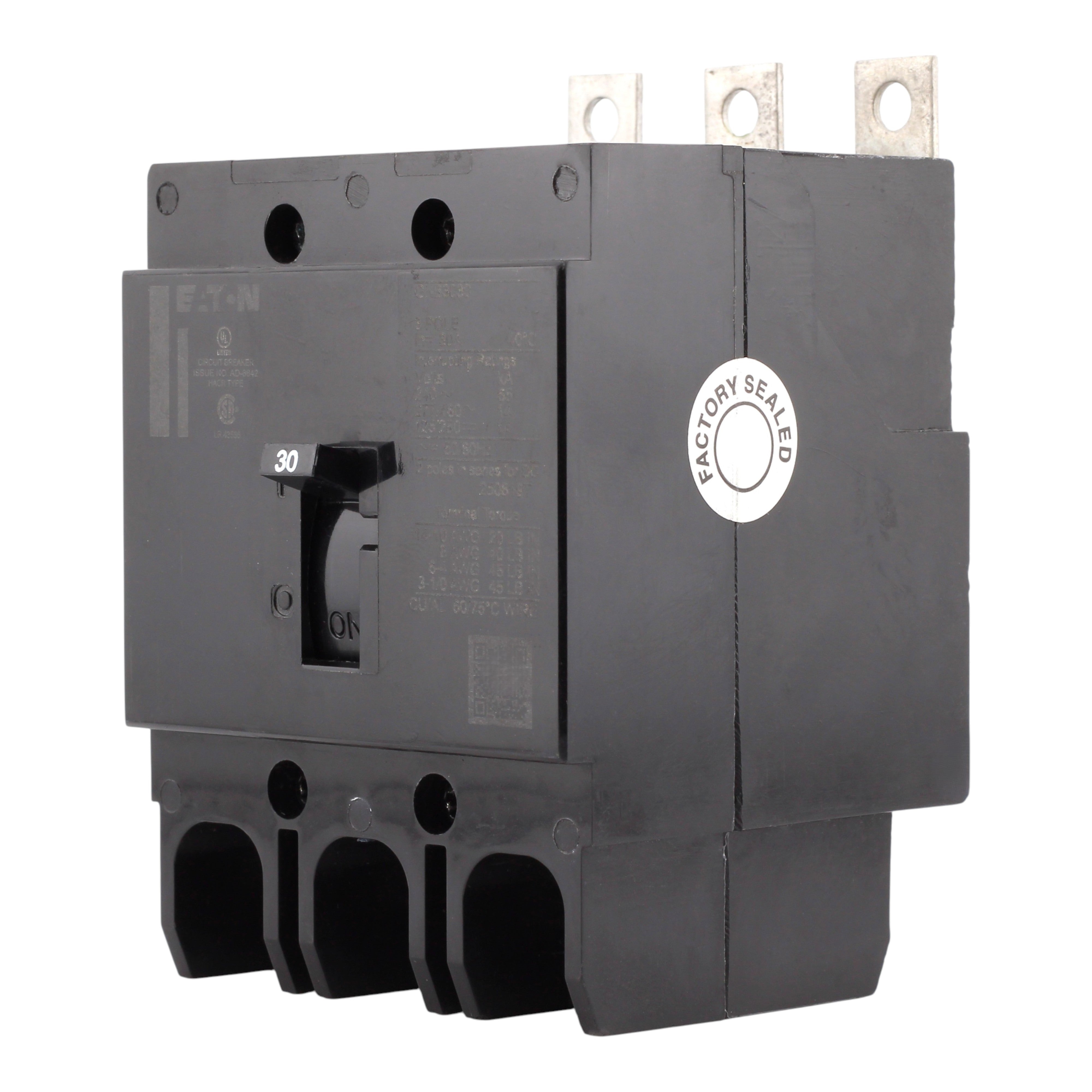 Eaton Series C GHB3030 30A 3P 480Y/277V Molded Case Circuit Breaker - Image 2