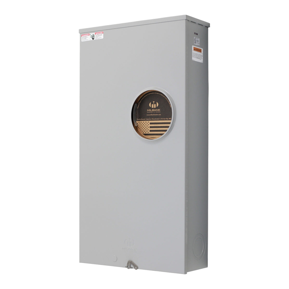 Milbank, U2448-X, 320A, 600VAC, 4-Terminal, Ringless, Lever Bypass, Meter Socket - Image 2