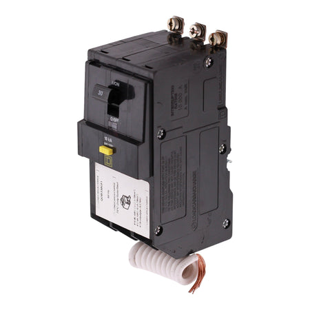 Square D QOB330GFI 30 Amp 3 Pole Circuit Breaker, GFCI Protection, 208Y/120V, Bolt-On, UL Listed - Image 2