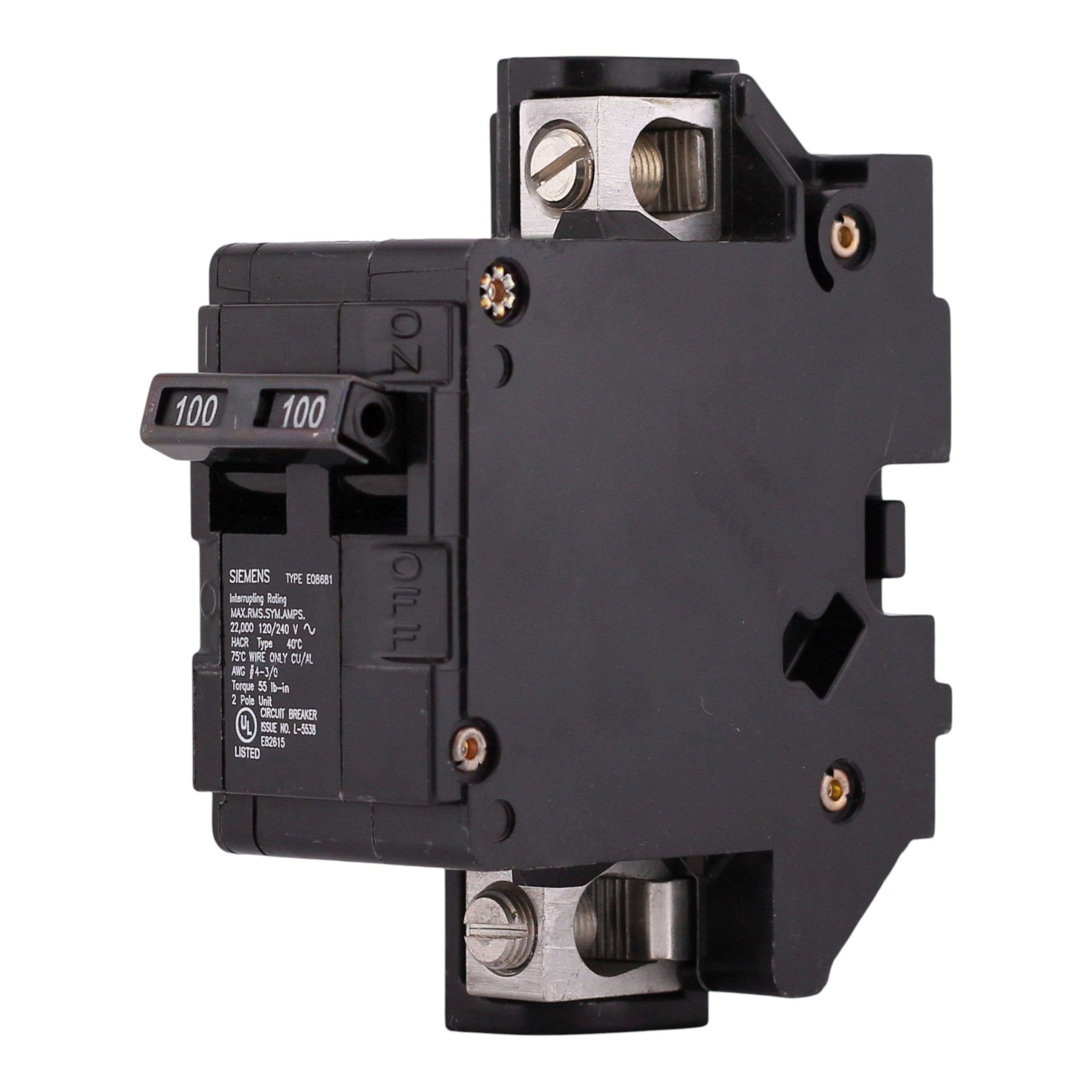 Siemens MBK, MBK100A, 100A, 2P, 120/240V, Main Breaker Kit, Circuit Breaker - Image 2