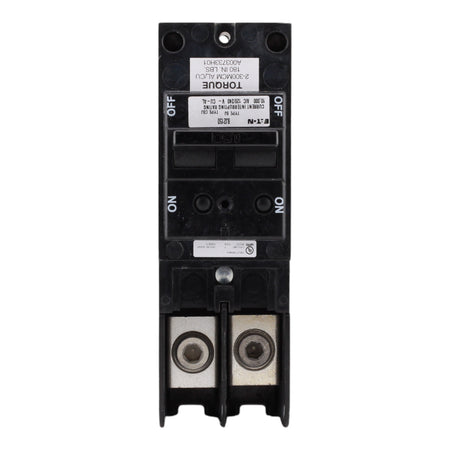 Eaton BJ2150, 150A, 120/240V, 2-Pole, 10kAIC, Plug-On Main Circuit Breaker, Common Trip, for 150A+ Load Centers - Image 2